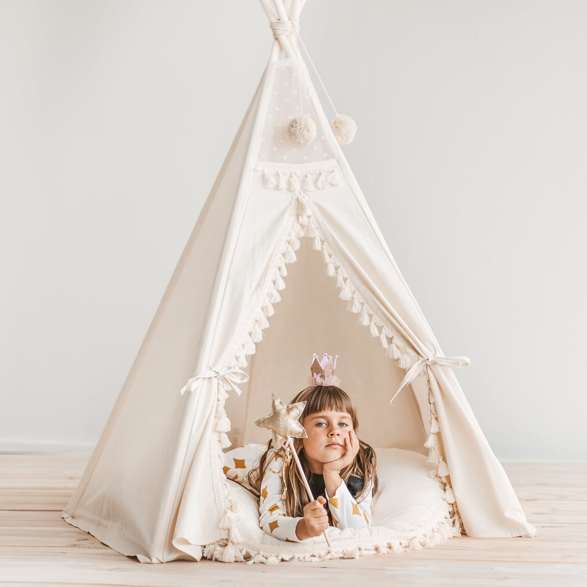 Little girl teepee outlet tent