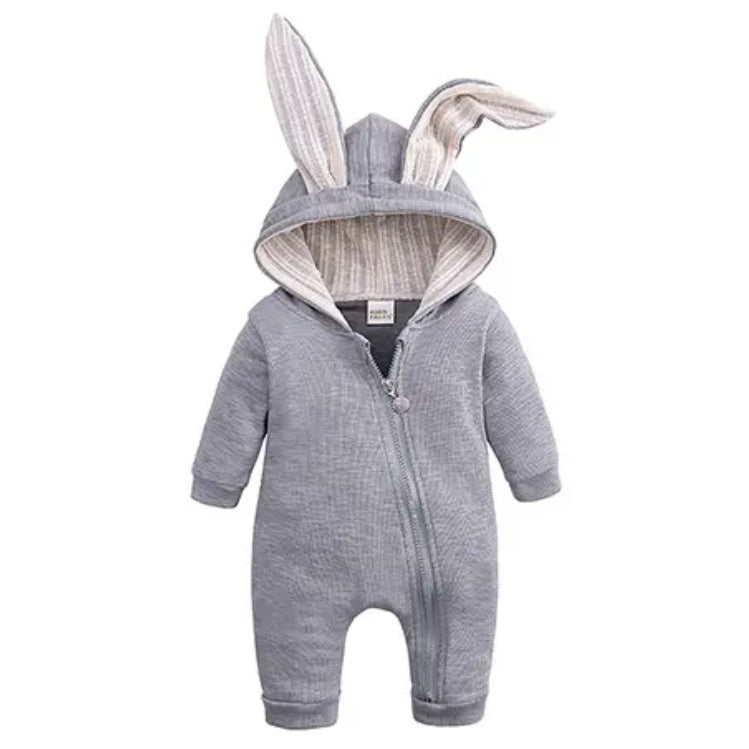 Bunny Romper Grey Hugo Me